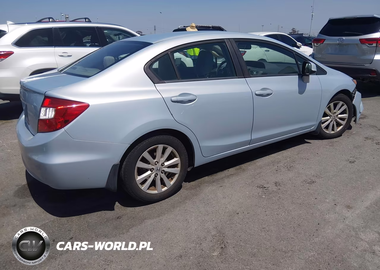 2012 Honda Civic Ex VIN:19XFB2F87CE302202 - 4