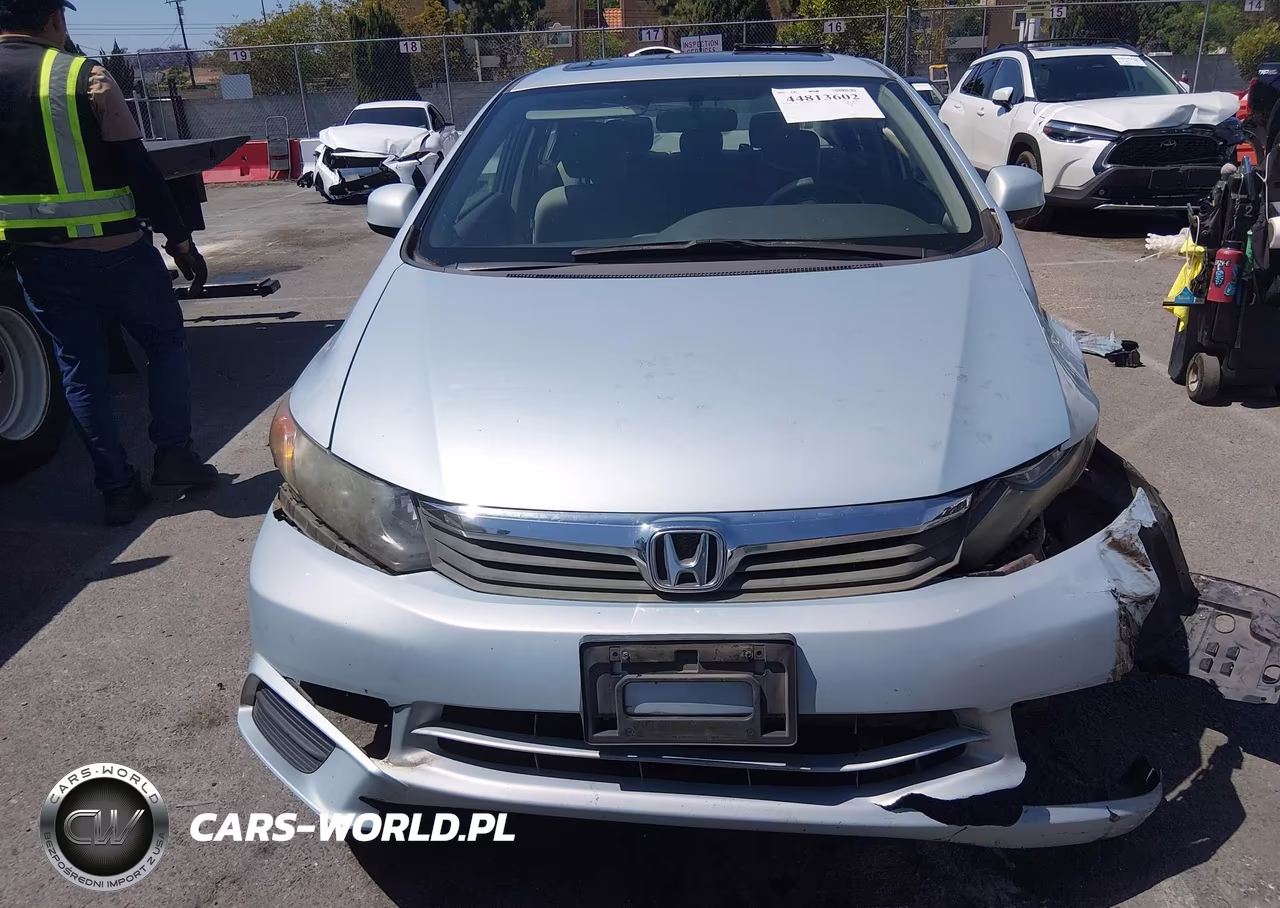 2012 Honda Civic Ex VIN:19XFB2F87CE302202 - 6