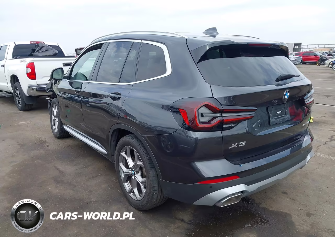 2022 BMW X3 Sdrive30I VIN:5UX43DP01N9M25850 - 3