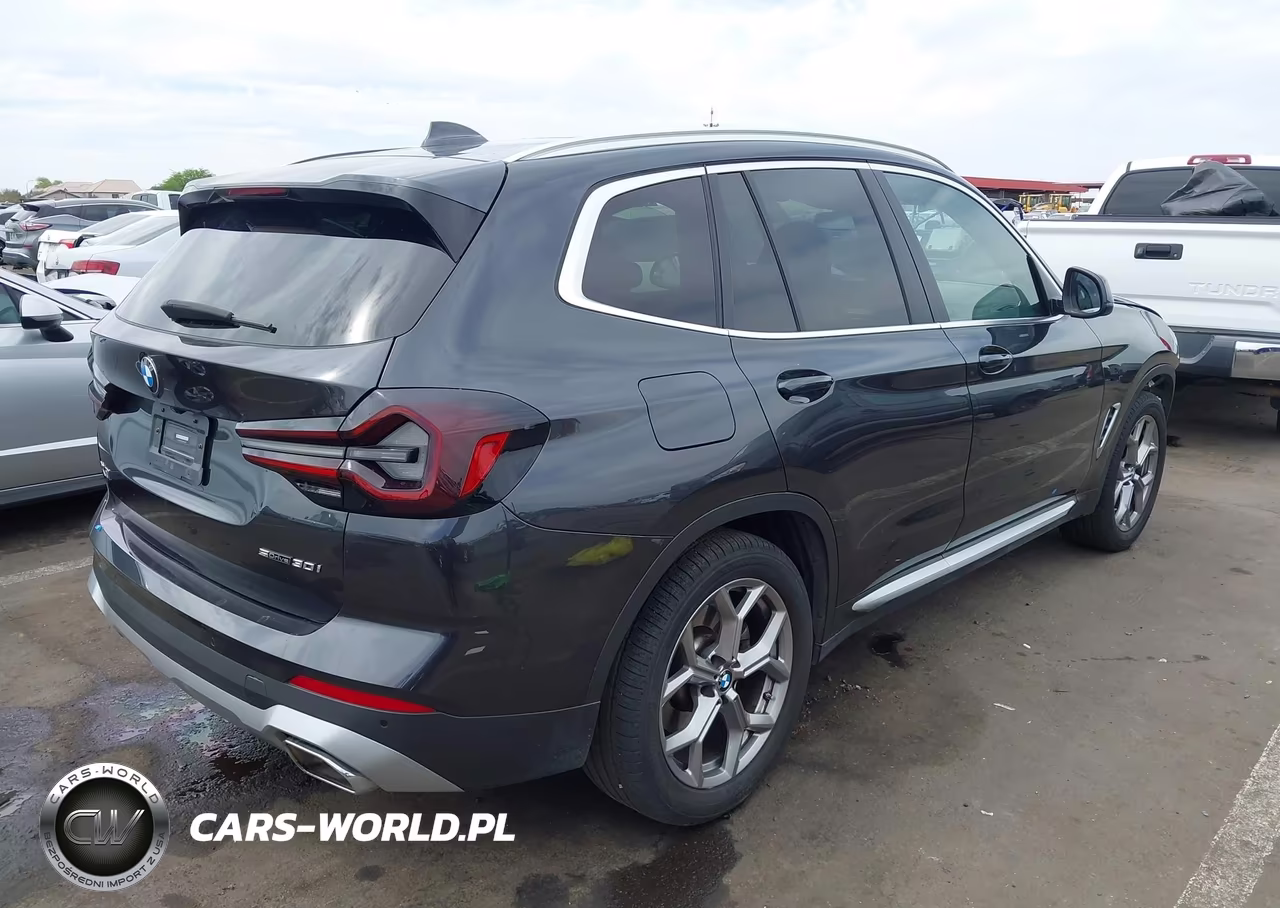 2022 BMW X3 Sdrive30I VIN:5UX43DP01N9M25850 - 4
