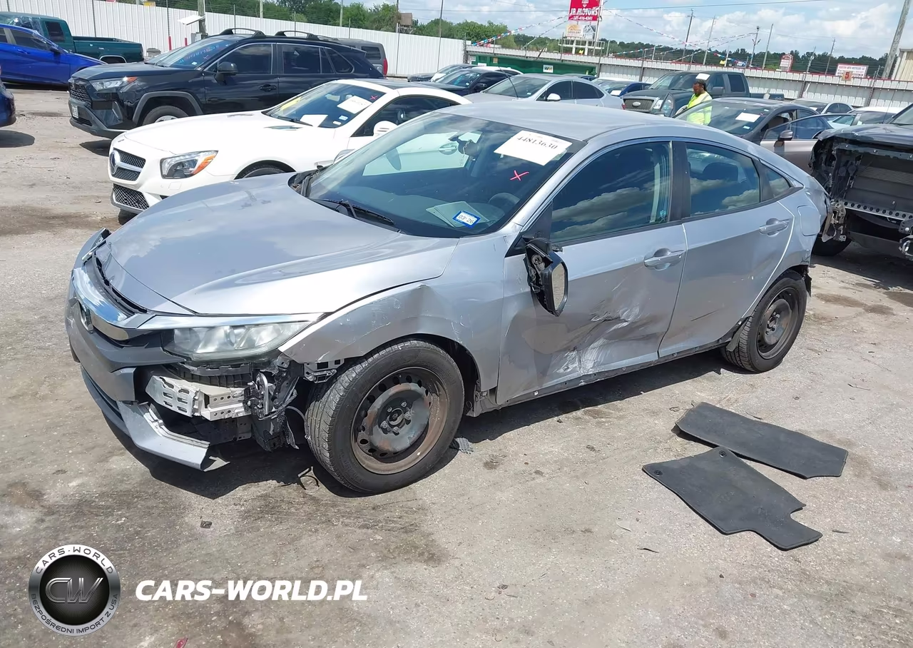 2017 Honda Civic Lx VIN:19XFC2F50HE044048 - 2