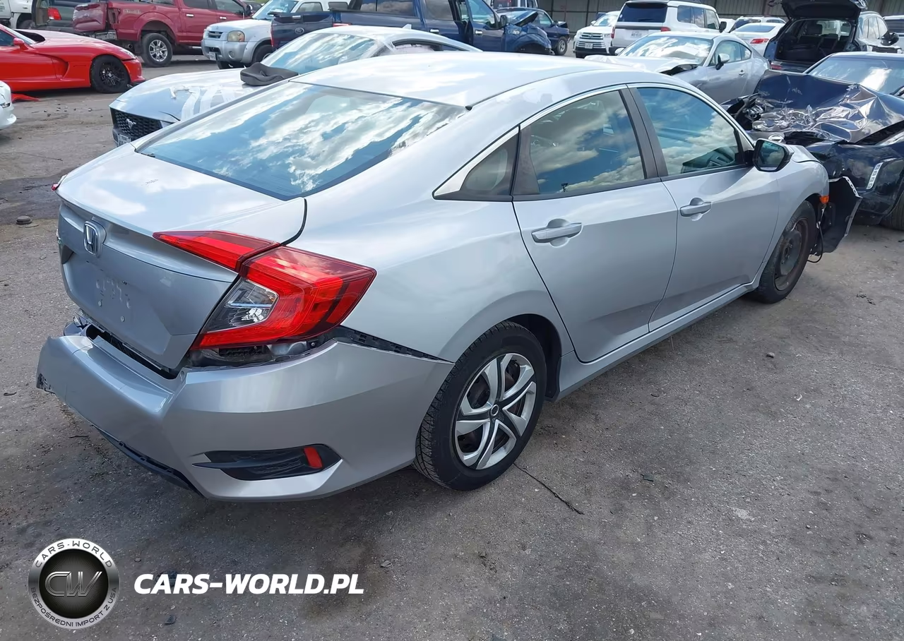2017 Honda Civic Lx VIN:19XFC2F50HE044048 - 4