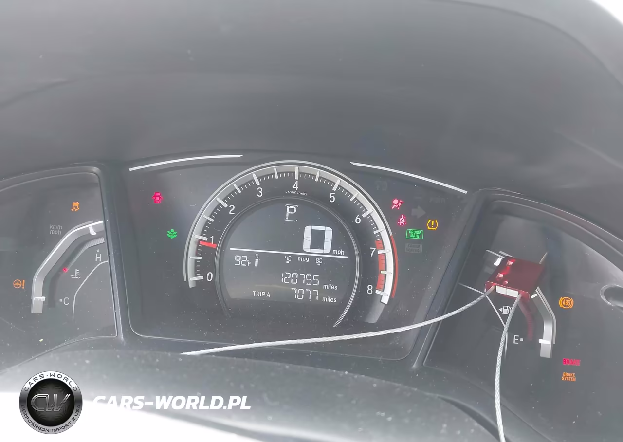 2017 Honda Civic Lx VIN:19XFC2F50HE044048 - 7