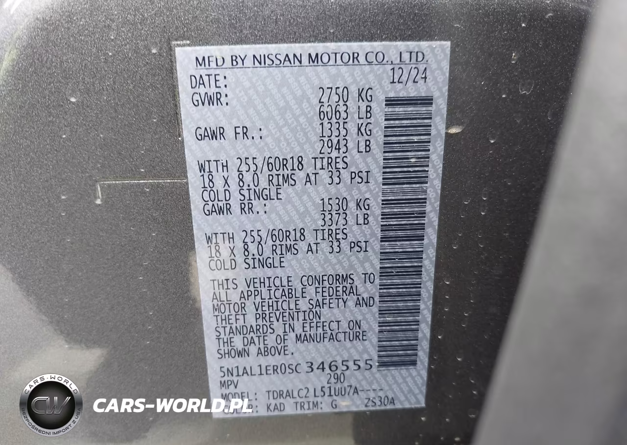 2025 Infiniti Qx60 Pure VIN:5N1AL1ER0SC346555 - 9
