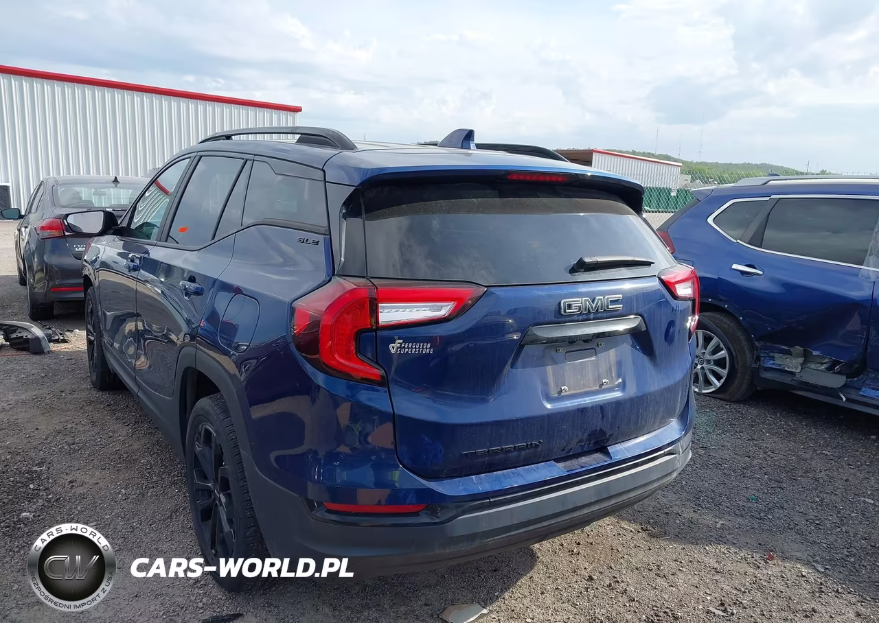 2022 GMC Terrain Fwd Sle VIN:3GKALMEV7NL256772 - 3