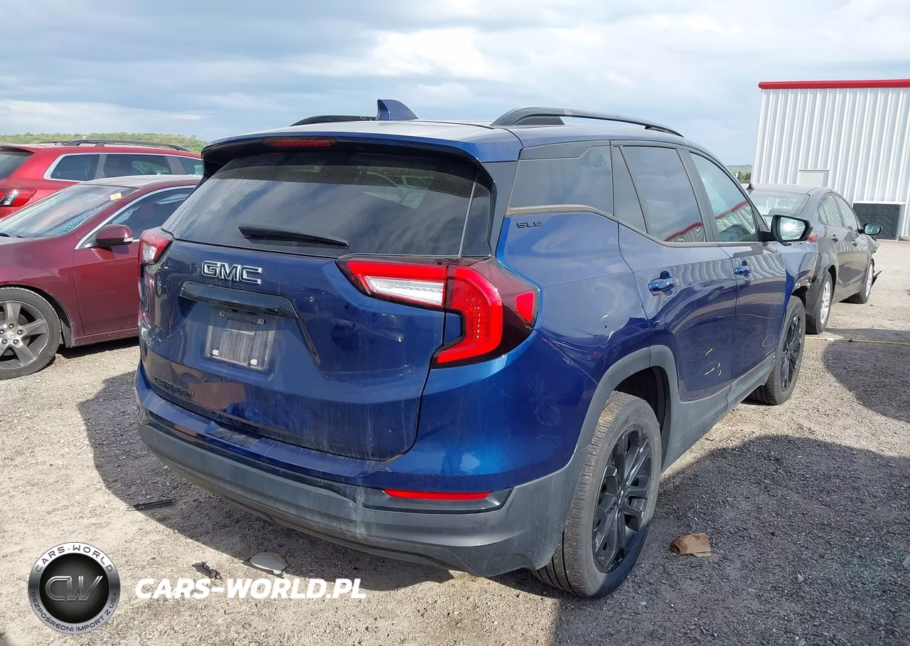 2022 GMC Terrain Fwd Sle VIN:3GKALMEV7NL256772 - 4