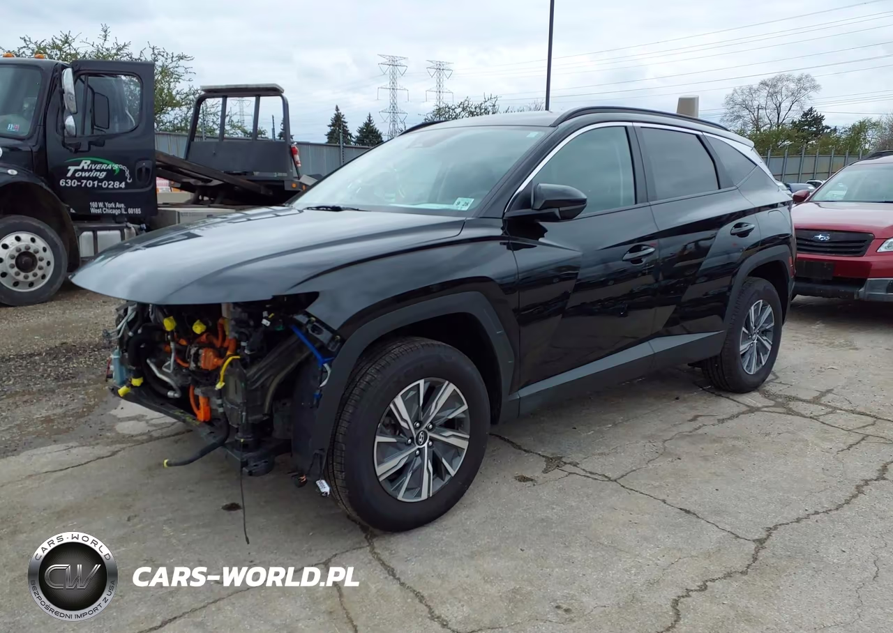 2024 Hyundai Tucson Hybrid Blue VIN:KM8JBCD18RU154847 - 2