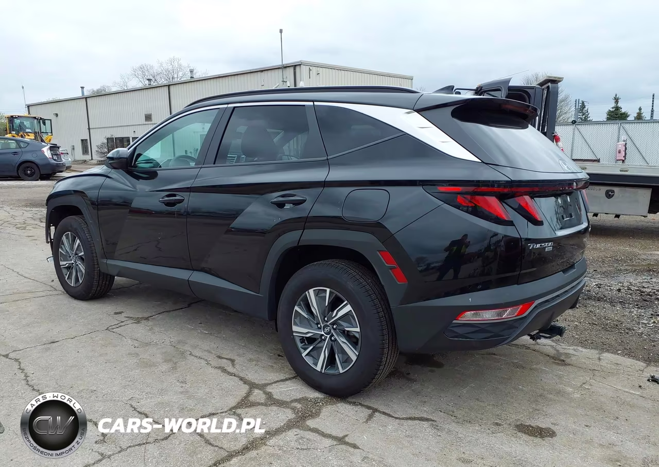 2024 Hyundai Tucson Hybrid Blue VIN:KM8JBCD18RU154847 - 3