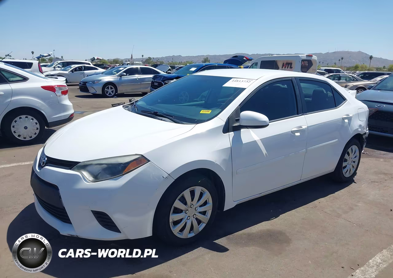 2014 Toyota Corolla Le VIN:2T1BURHE5EC067269 - 2