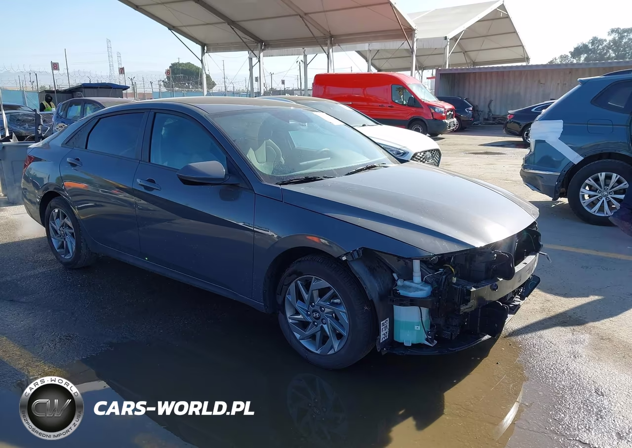 2024 Hyundai Elantra Hybrid Blue