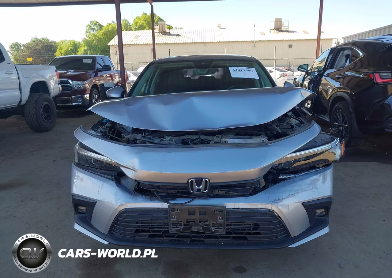2022 Honda Civic Touring VIN:2HGFE1F95NH303545 - 12
