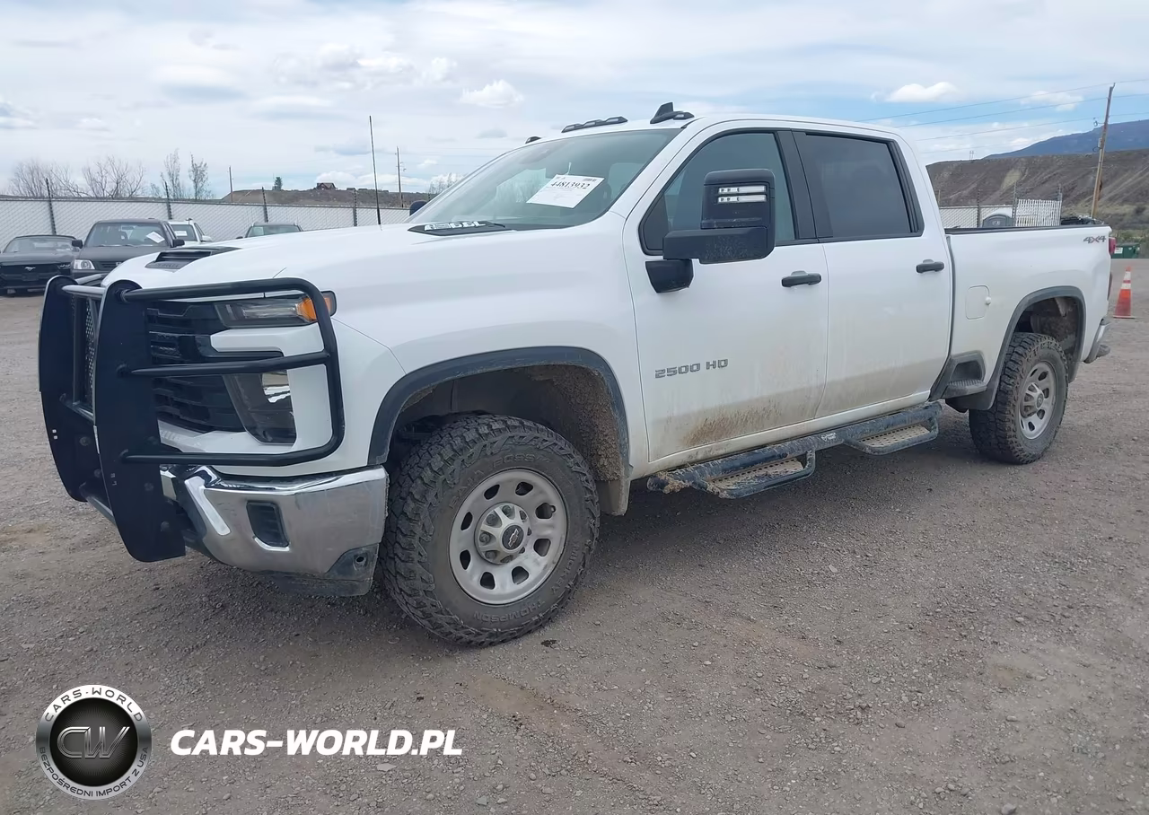 2024 Chevrolet Silverado 2500Hd 4Wd Standard Bed Work Truck VIN:2GC4YLE77R1214860 - 2