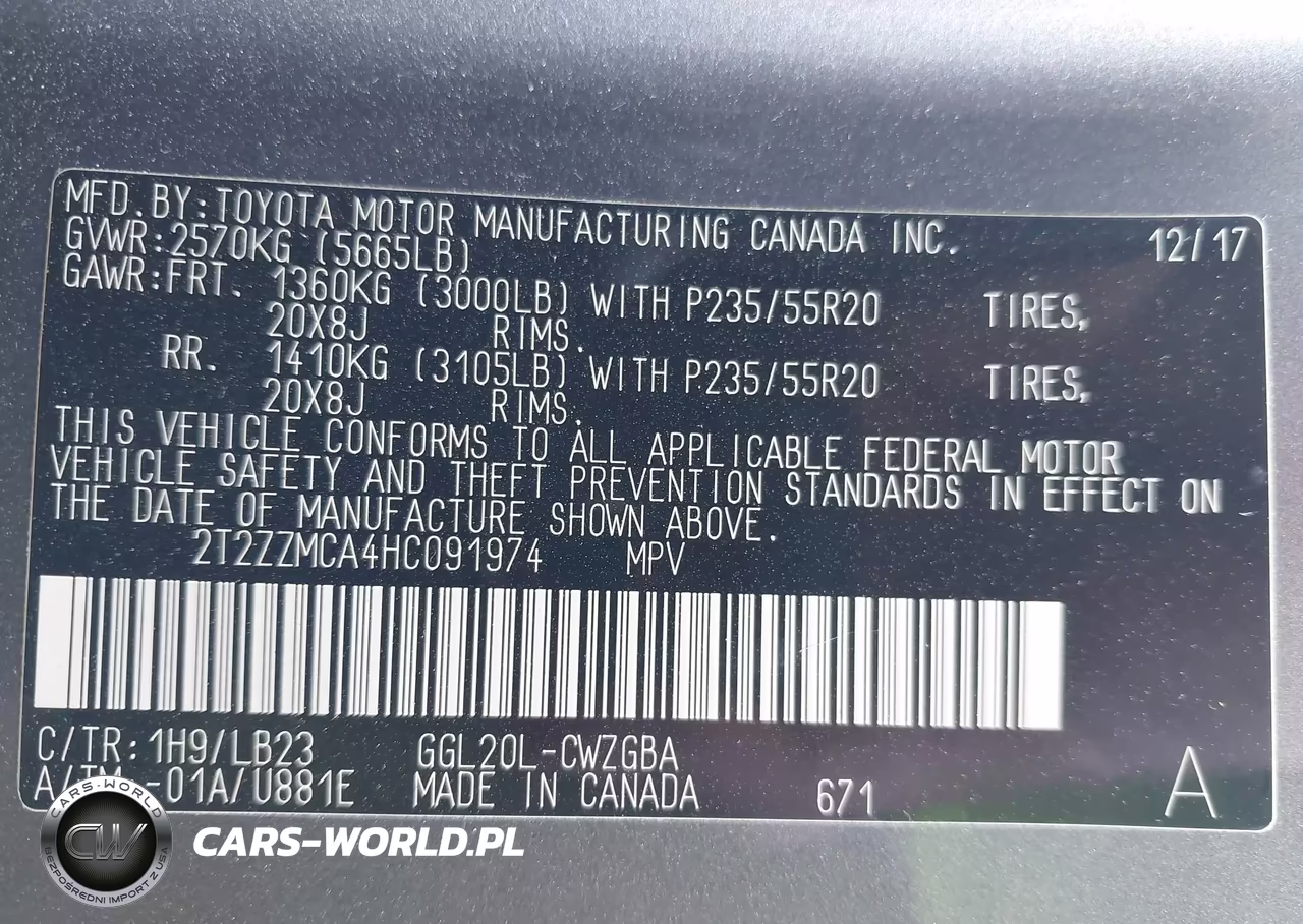 2017 Lexus Rx 350 VIN:2T2ZZMCA4HC091974 - 9