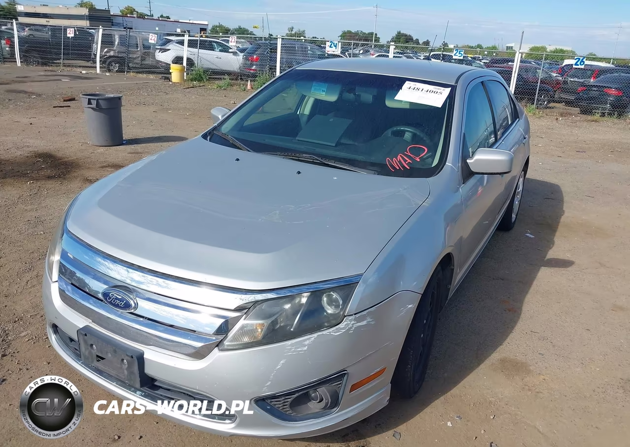 2010 Ford Fusion Se VIN:3FAHP0HA5AR383940 - 2