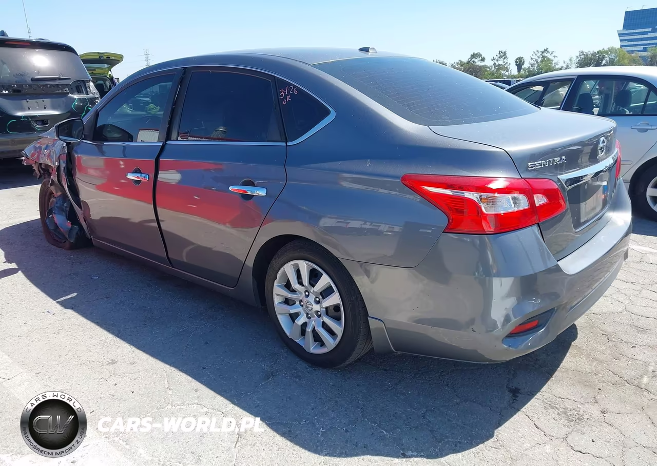 2017 Nissan Sentra Sv VIN:3N1AB7AP8HL713006 - 3