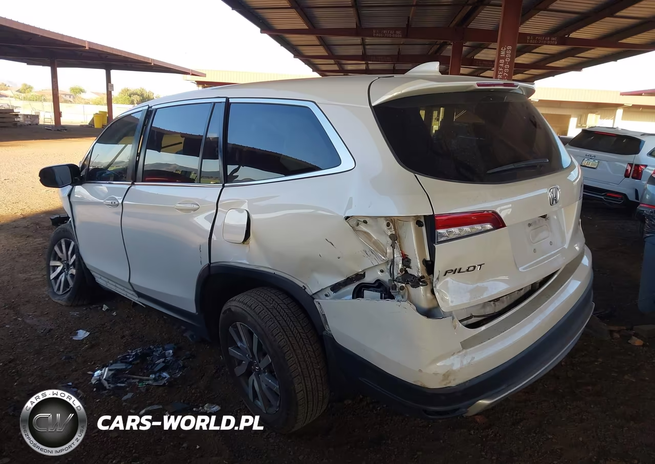 2019 Honda Pilot Ex VIN:5FNYF5H31KB025541 - 3