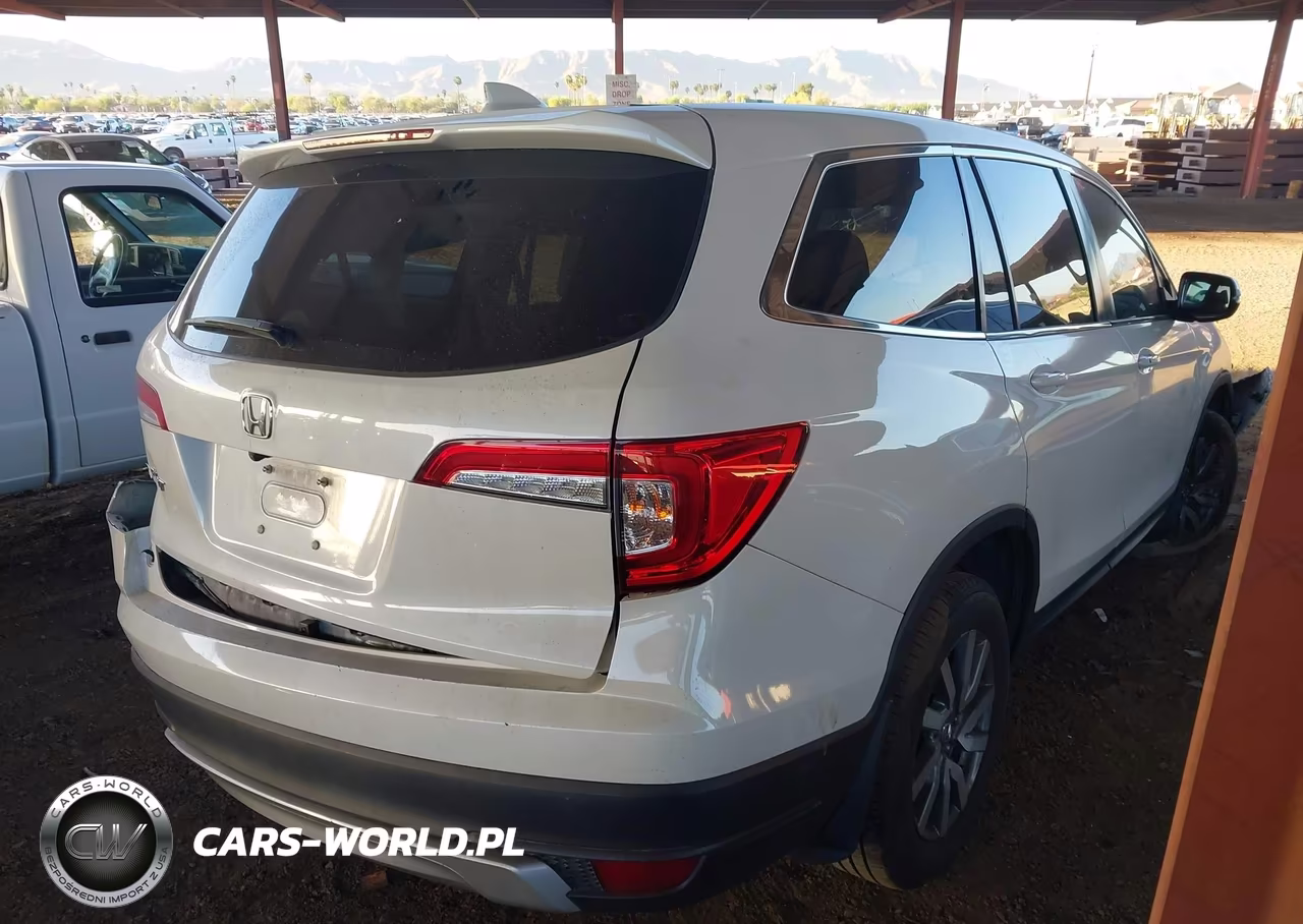 2019 Honda Pilot Ex VIN:5FNYF5H31KB025541 - 4