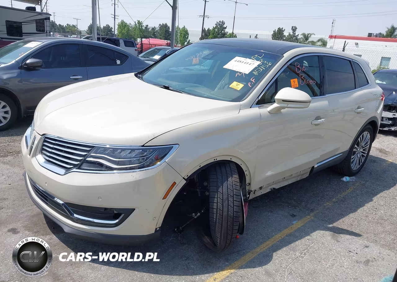 2016 Lincoln Mkx Reserve VIN:2LMTJ6LP3GBL45456 - 2