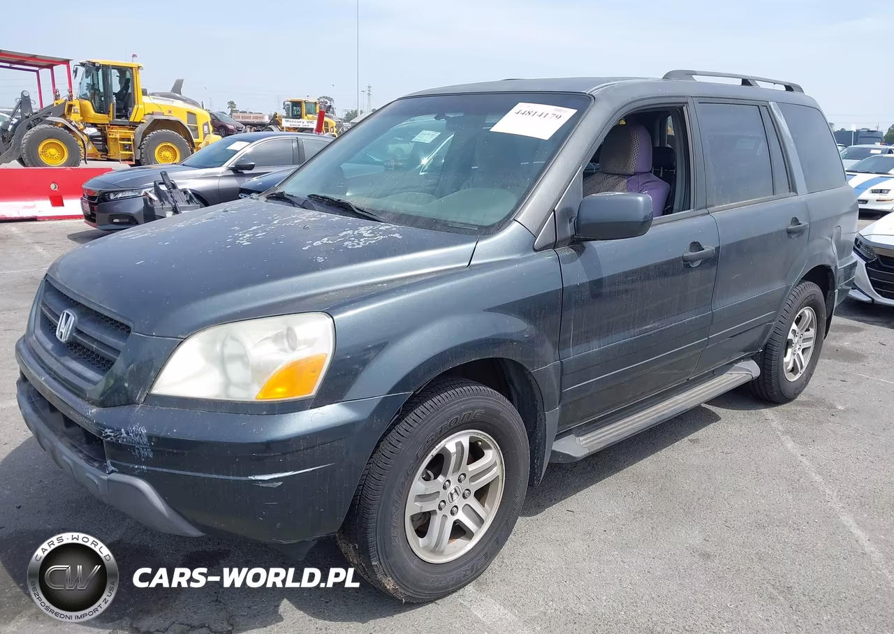 2004 Honda Pilot Ex-L VIN:2HKYF18664H609327 - 2