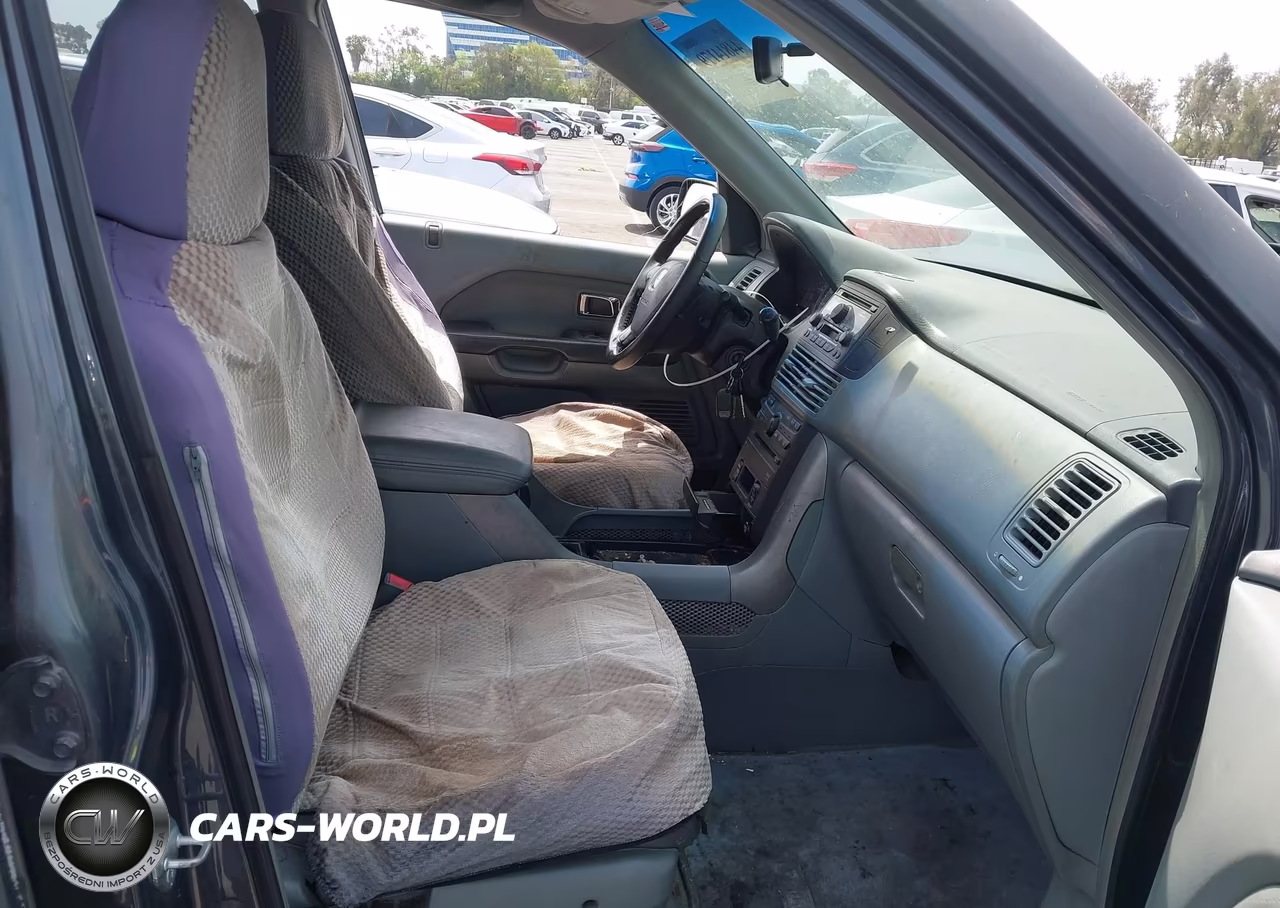 2004 Honda Pilot Ex-L VIN:2HKYF18664H609327 - 5