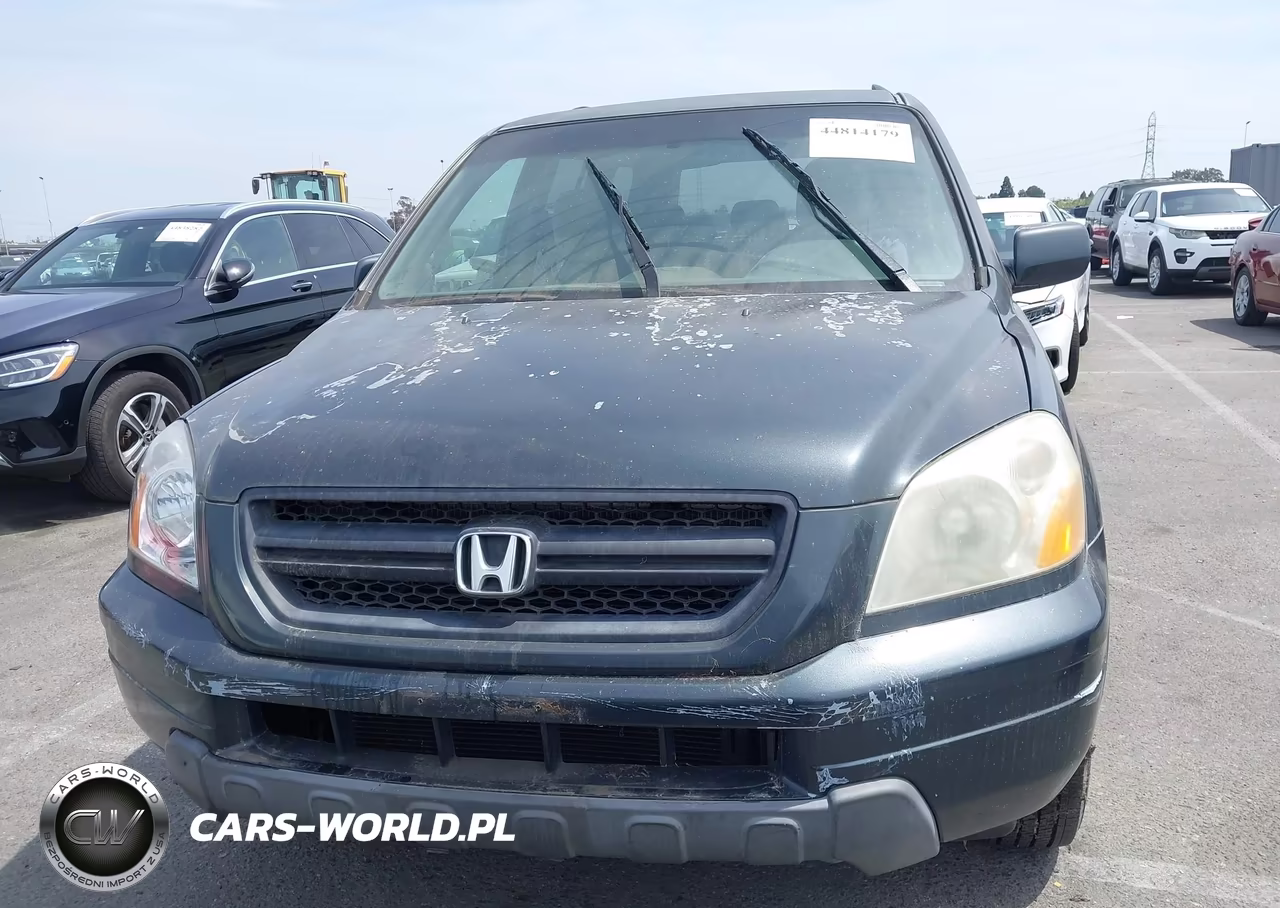 2004 Honda Pilot Ex-L VIN:2HKYF18664H609327 - 6