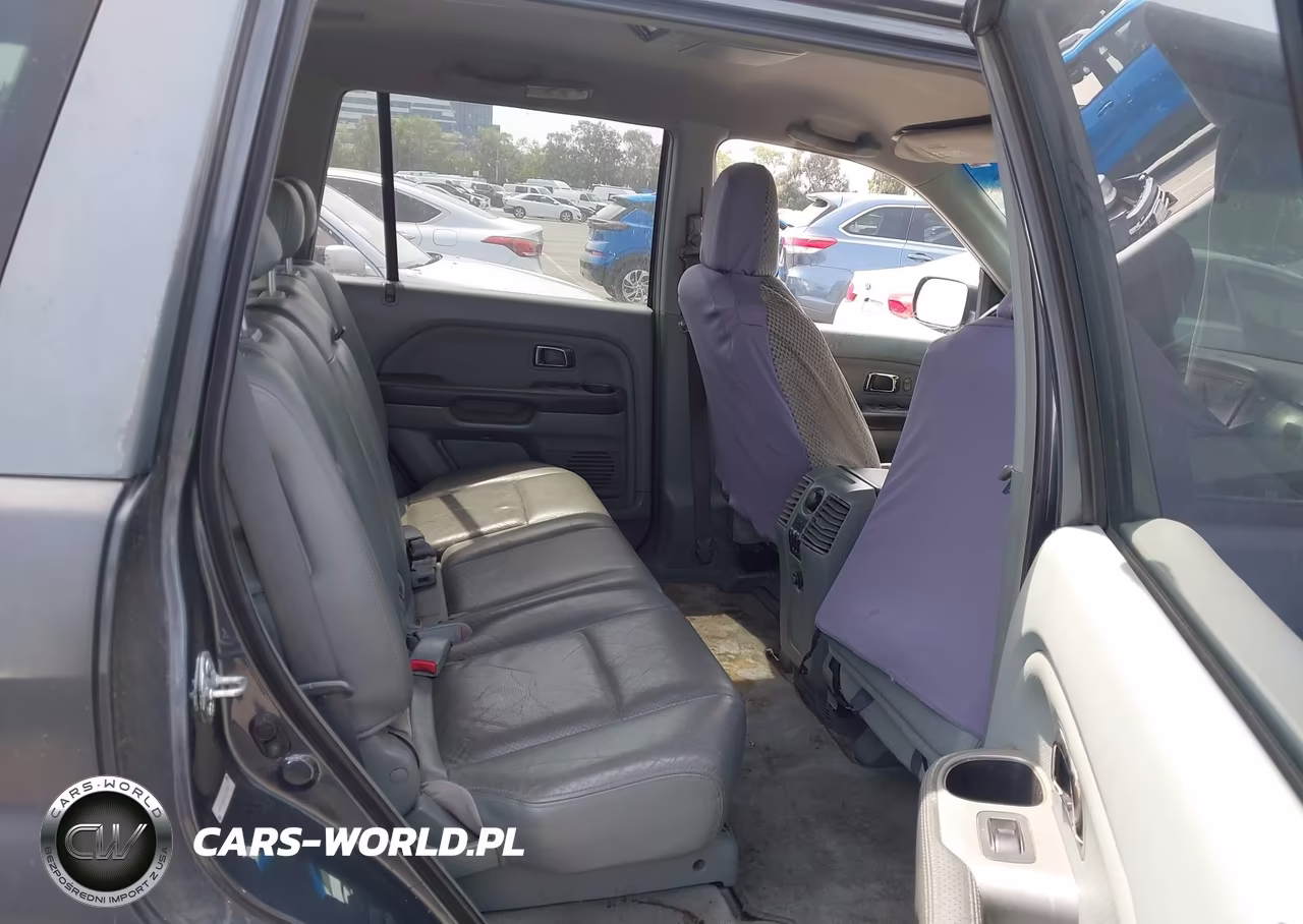 2004 Honda Pilot Ex-L VIN:2HKYF18664H609327 - 8