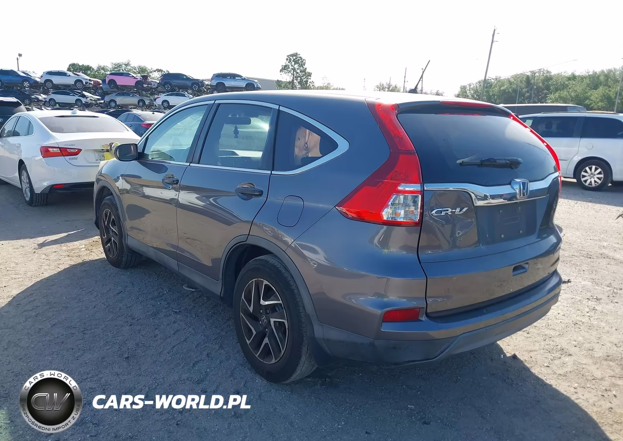 2016 Honda Cr-V Se VIN:2HKRM3H45GH534516 - 3