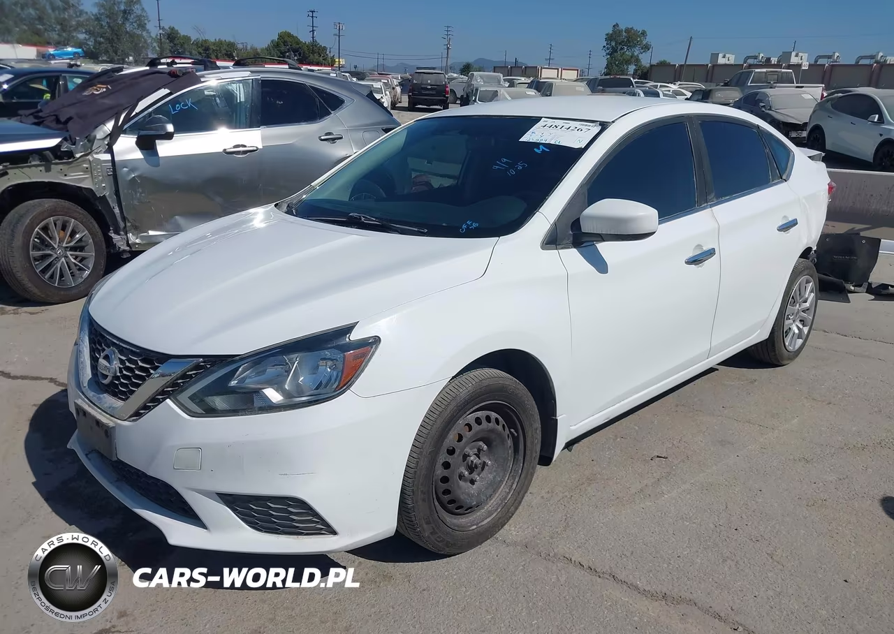 2016 Nissan Sentra Sv VIN:3N1AB7AP6GY293070 - 2