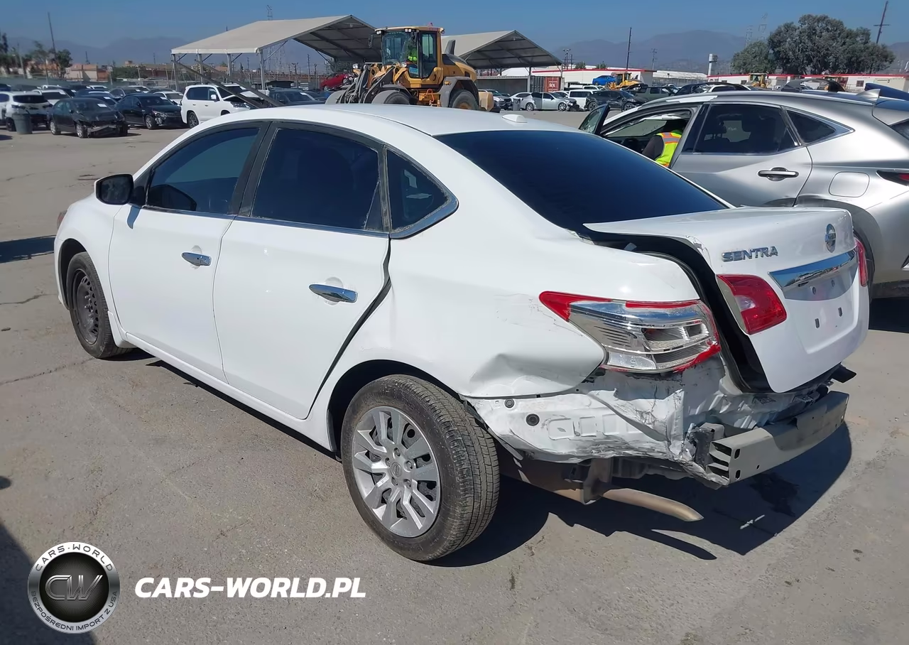 2016 Nissan Sentra Sv VIN:3N1AB7AP6GY293070 - 3
