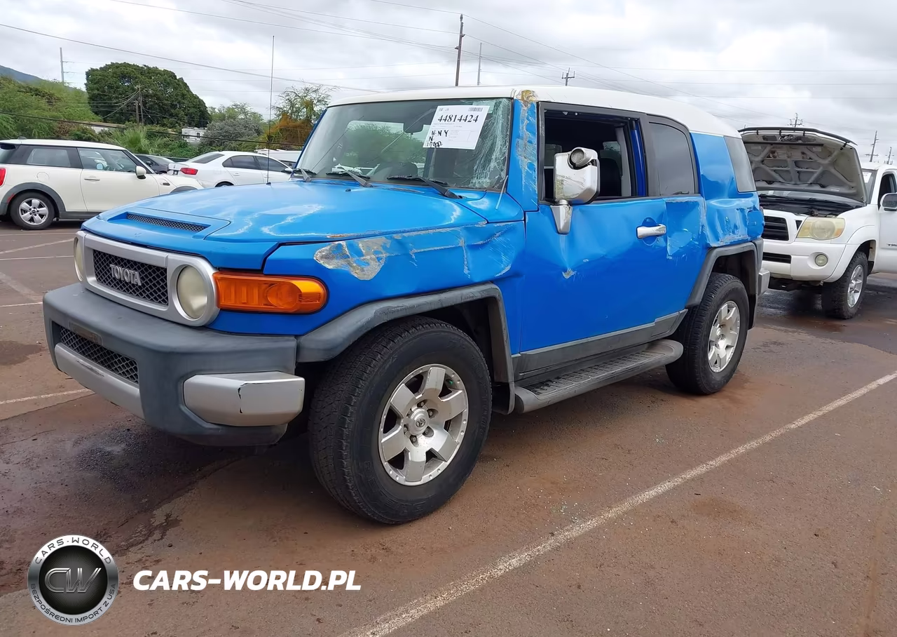 2007 Toyota Fj Cruiser VIN:JTEZU11FX70014613 - 2