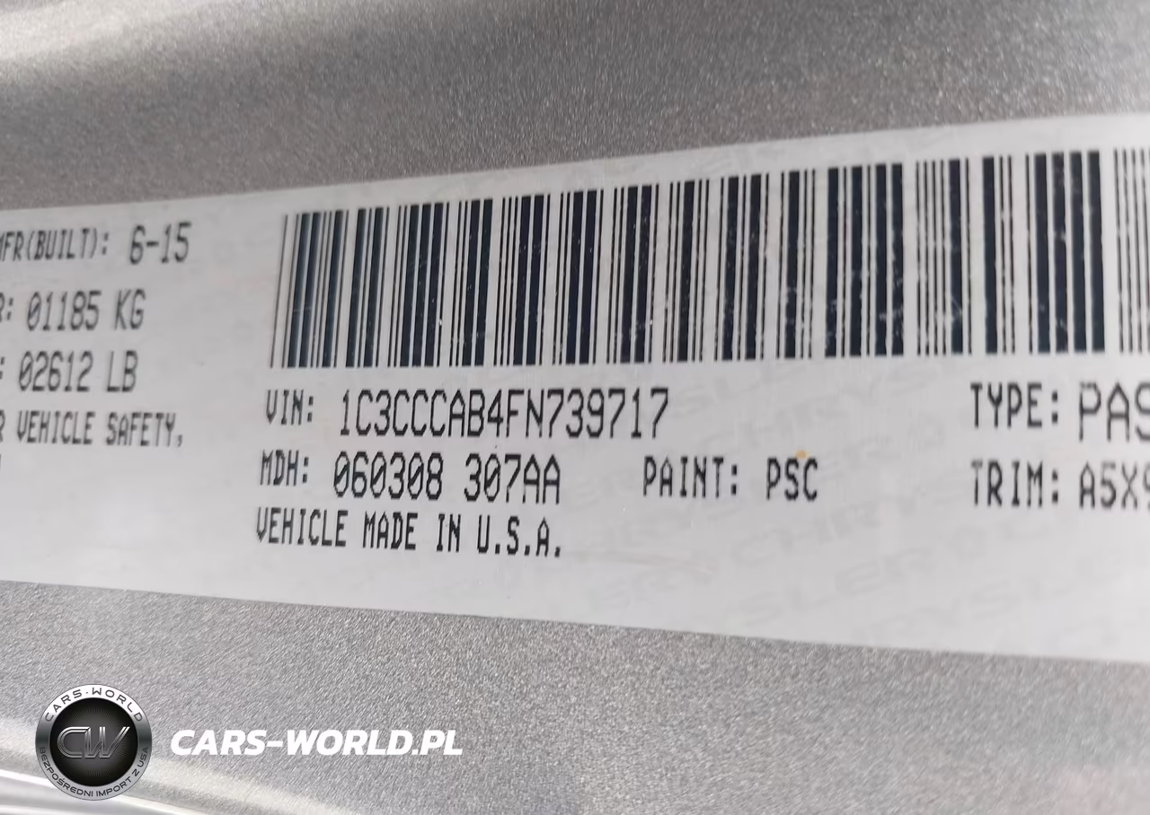 2015 Chrysler 200 Limited VIN:1C3CCCAB4FN739717 - 9