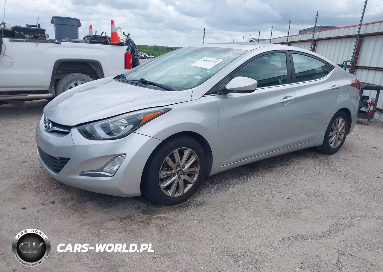 2015 Hyundai Elantra Se VIN:5NPDH4AEXFH592806 - 2