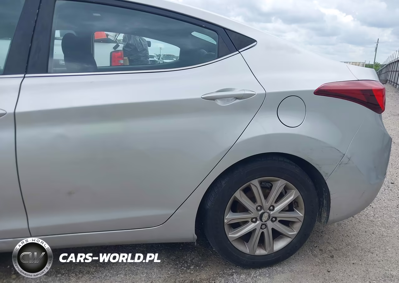 2015 Hyundai Elantra Se VIN:5NPDH4AEXFH592806 - 6