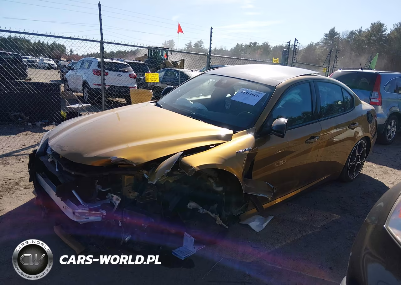 2023 Alfa Romeo Giulia Veloce Awd VIN:ZARFANBN1P7669060 - 2