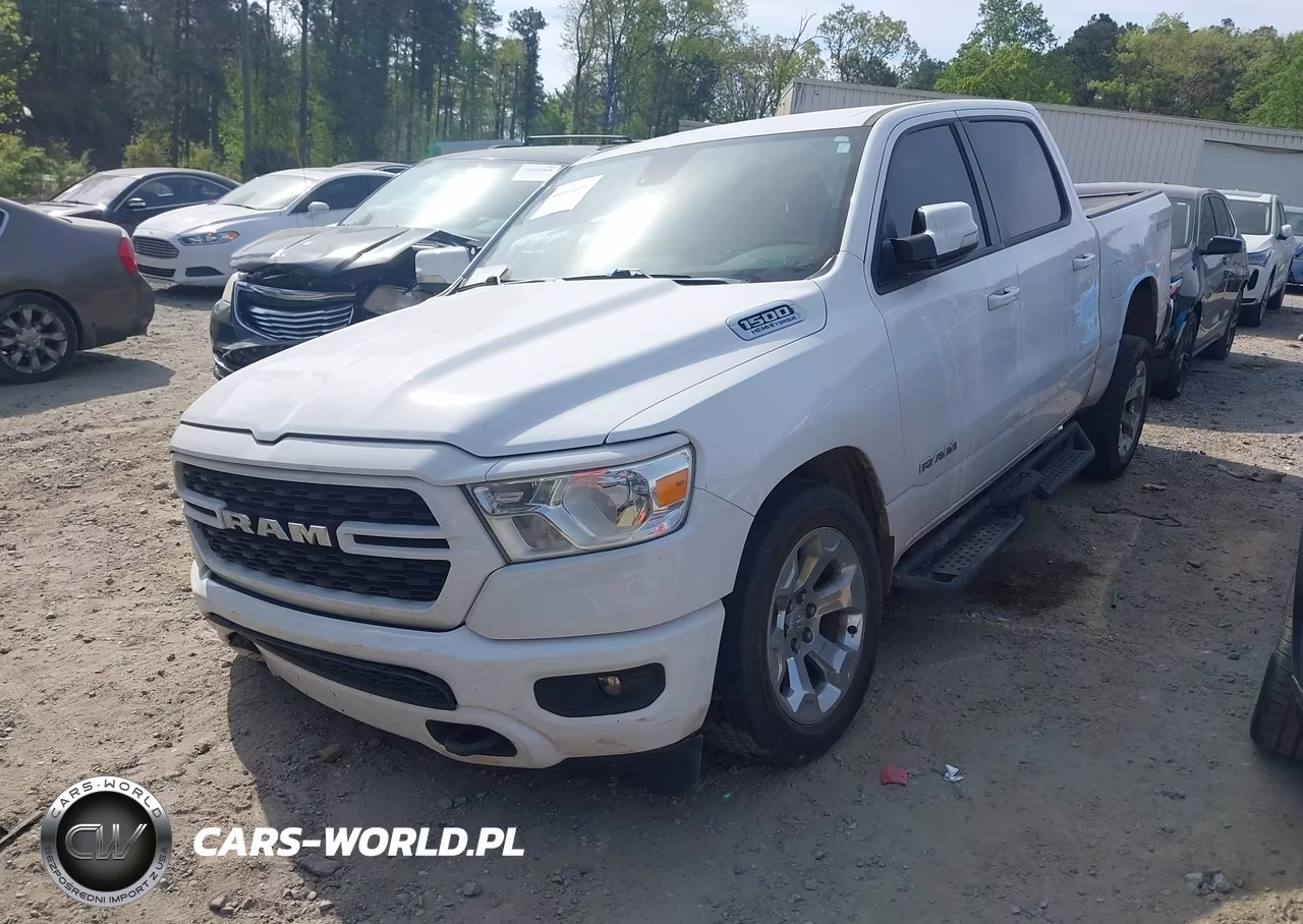 2022 Ram 1500 Big Horn 4X4 5'7 Box VIN:1C6SRFFT3NN401837 - 2