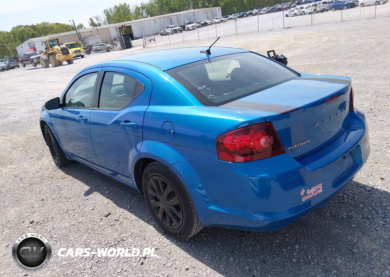 2013 Dodge Avenger Se VIN:1C3CDZAB6DN725931 - 3