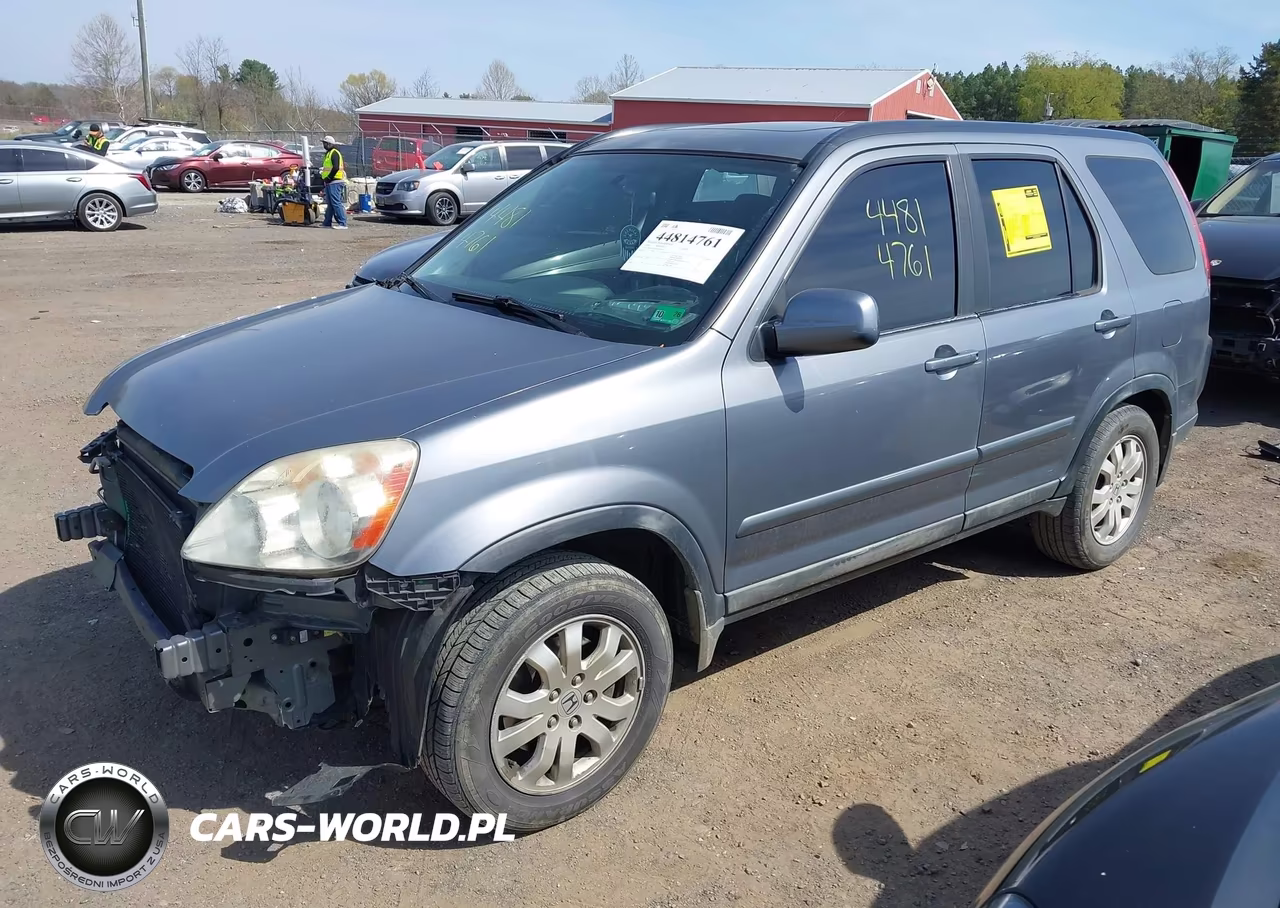 2006 Honda Cr-V Se VIN:SHSRD78926U406145 - 2