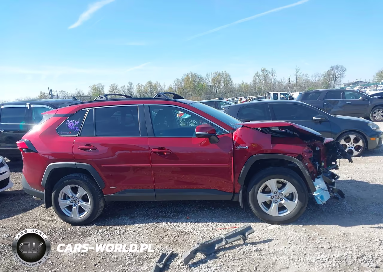 2021 Toyota Rav4 Hybrid Xle VIN:2T3R6RFV7MW014301 - 14
