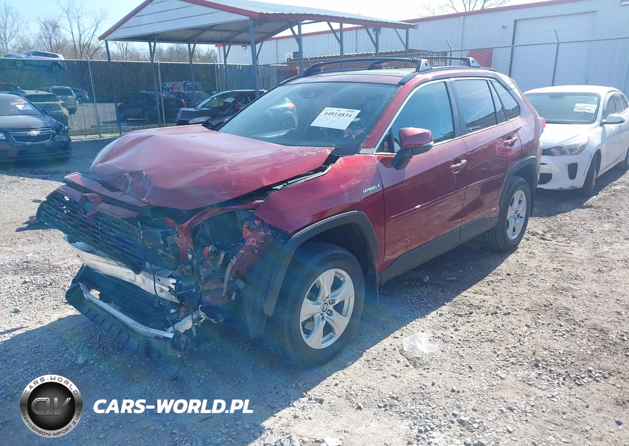 2021 Toyota Rav4 Hybrid Xle VIN:2T3R6RFV7MW014301 - 2