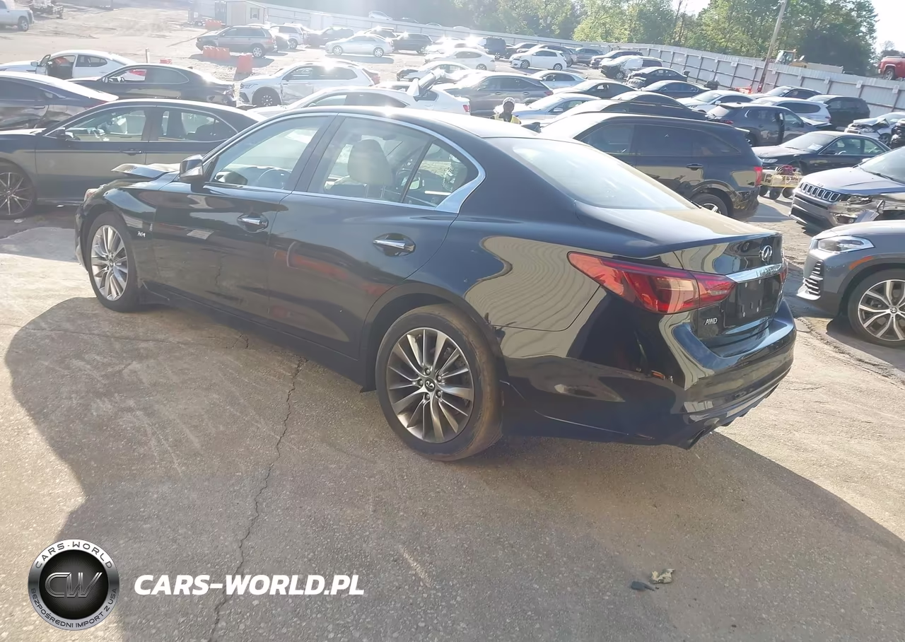 2018 Infiniti Q50 3.0T Luxe VIN:JN1EV7AR5JM433386 - 3
