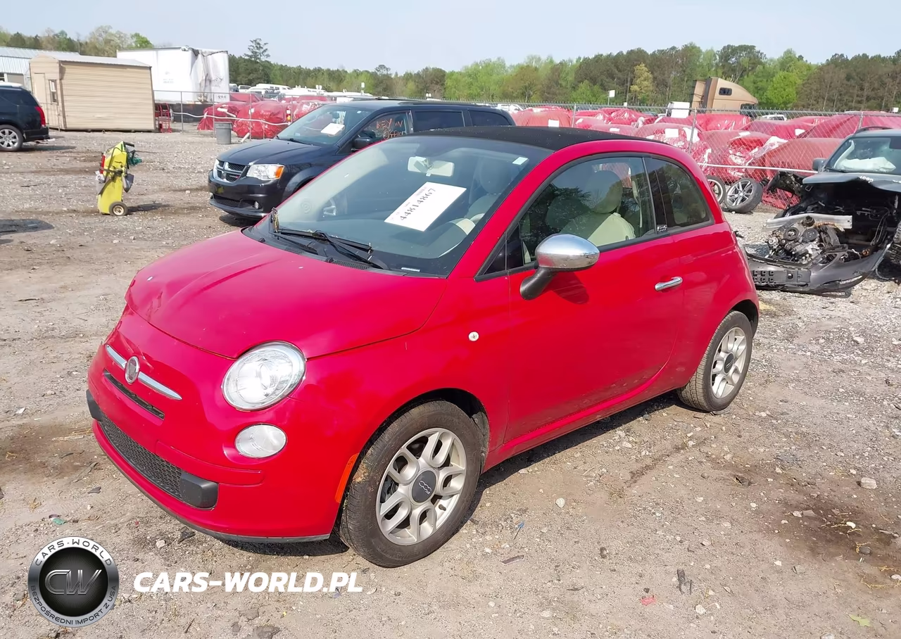 2012 Fiat 500C Pop VIN:3C3CFFDR6CT379850 - 2