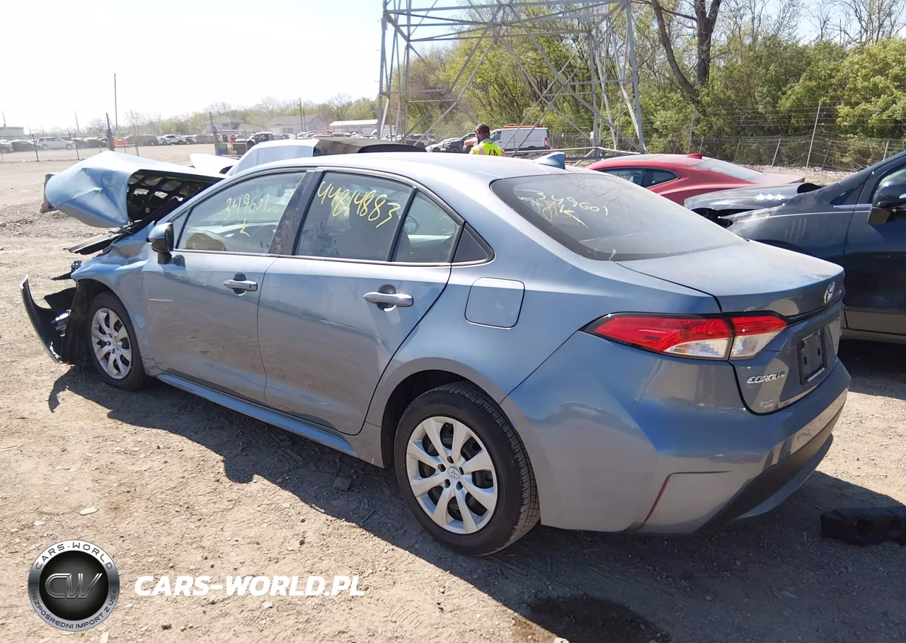 2022 Toyota Corolla Le VIN:5YFEPMAE4NP349601 - 3
