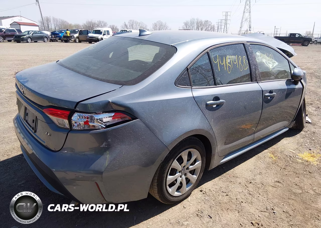 2022 Toyota Corolla Le VIN:5YFEPMAE4NP349601 - 4