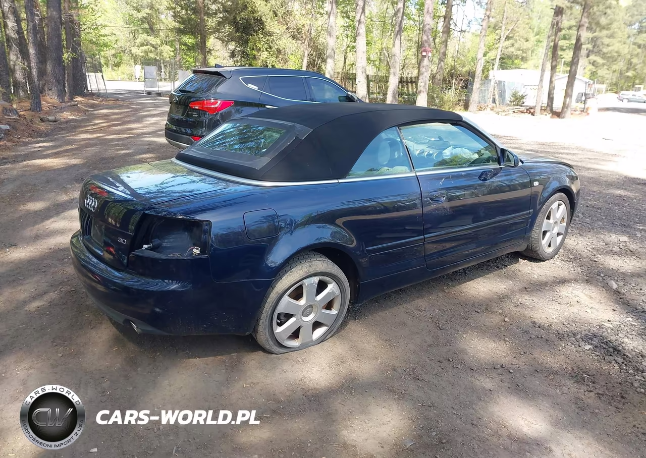 2005 Audi A4 3.0 VIN:WAUAT48H85K002925 - 4