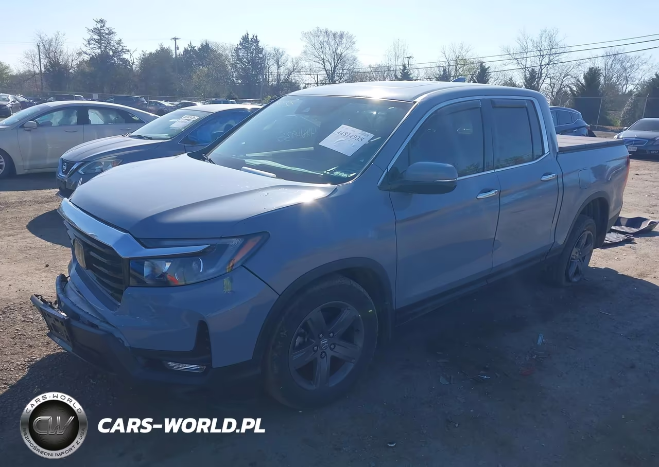 2022 Honda Ridgeline Rtl-E VIN:5FPYK3F75NB037953 - 2