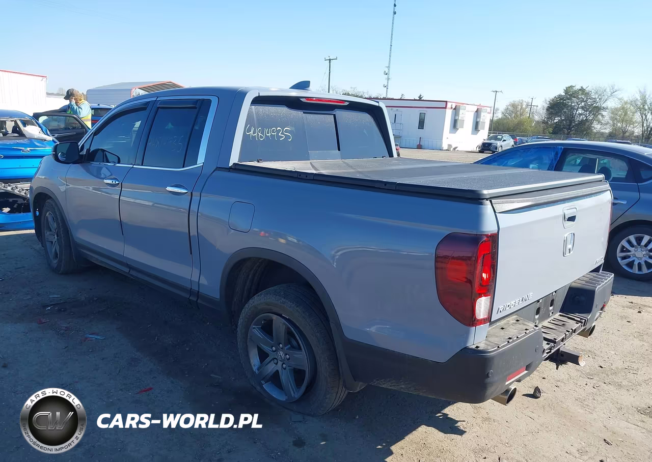 2022 Honda Ridgeline Rtl-E VIN:5FPYK3F75NB037953 - 3