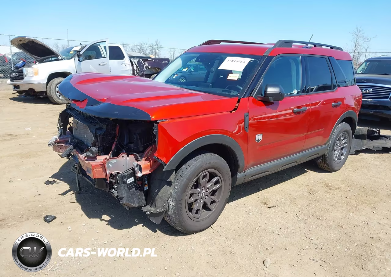 2022 Ford Bronco Sport Big Bend VIN:3FMCR9B67NRE04246 - 2