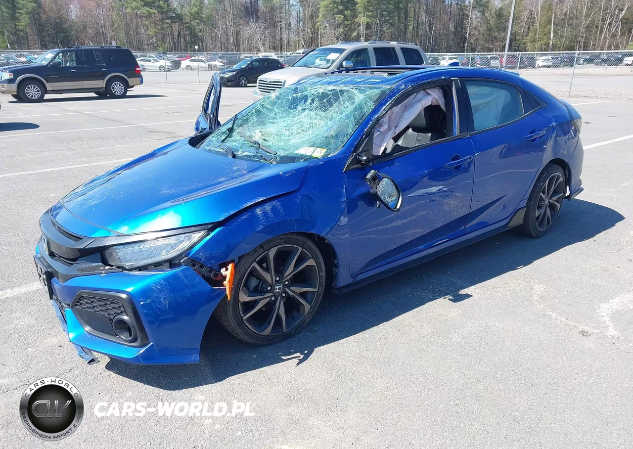 2019 Honda Civic Sport Touring VIN:SHHFK7H94KU417639 - 2
