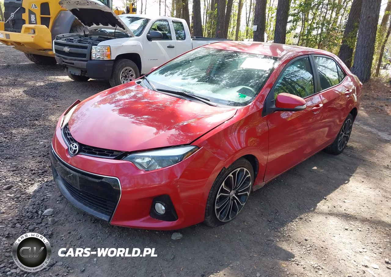 2016 Toyota Corolla S Plus VIN:2T1BURHE4GC726557 - 2
