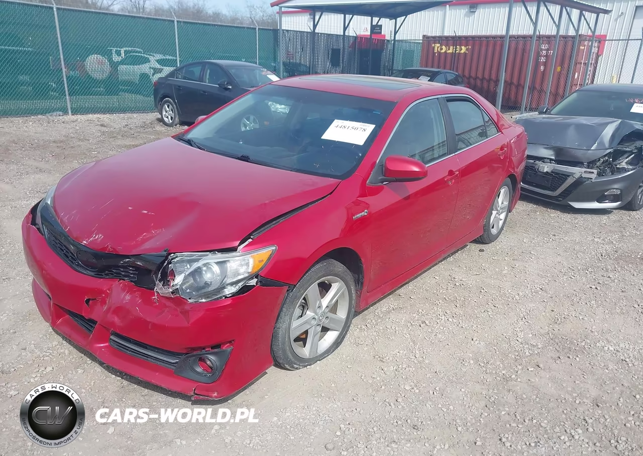 2014 Toyota Camry Hybrid Se Limited Edition VIN:4T1BD1FK7EU130364 - 2
